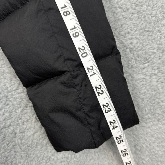 Trina Turk Down Puffer Jacket Boxy Fit Size M NWOT Black White Trim Designer - Picture 7 of 11